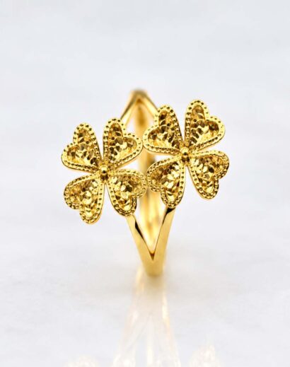 FANCY HOLLOW RING